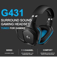 Logitech G431 7.1 Surround Sound Gaming Headset (981-000774)