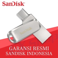 64G 64 GB Sand disk SanDisk Ultra Dual Drive Luxe USB Type C 3.1 Flashdisk - SDDDC4 64GB typec