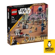 LEGO 75372 Star Wars Clone Trooper & Battle Droid Battle Pack Building Toy Set (215 Pieces)