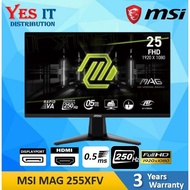 MSI MAG 255XFV (24.5", FHD, 250Hz, RAPID VA) Gaming Monitor