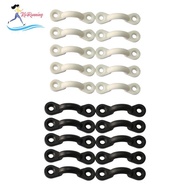 [Whweight] 10 Pieces Kayak Pad Eye Kayak Tie Down Loops for Canoes Boat Kayak