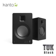 【風雅小舖】【Kanto TUK 氣動式高音藍牙音響-黑色款】USB/RCA/光纖/藍牙輸入/內附遙控器