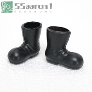 AARON1 Mini Santa Shoes, 1:12 Doll House Christmas Boots Santa Claus Shoes Model, Miniature Santa Cl