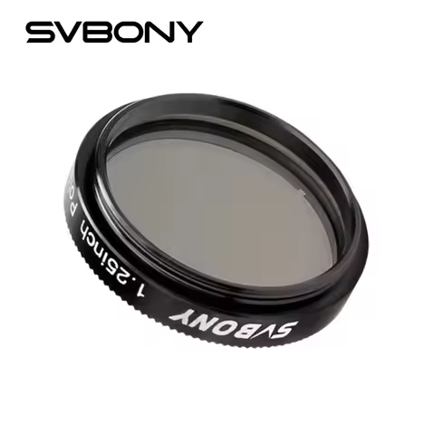 SVBONY Telescope Filter 1.25/2 Inches Linear Polarizer Filter Anodized Aluminum Optical Glass for Lu