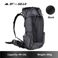 3F UL GEAR QIDIAN PRO Backpack 46+10L Ultralight 880g Outdoor Women/Men Sport Bag Wear Resistant Camping Bag Waterproof Travel