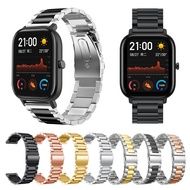 20mm Stainless Steel Straps For Xiaomi Huami Amazfit GTS 4 3 2 2e 4Mini 2Mini / 2e Smart Bracelet