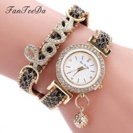 Jam Geneva Love jam fashion jam analog jam tangan geneva Warna Black