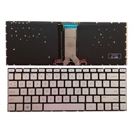 Laptop keyboard backlight for HP 14s-cr 14-cf 14-dk 14-dp 14s-dp Silver keyboard tpn-i135 1135 I130