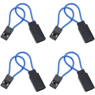 4PCS RC Receiver Kabel Palam Ikatan Universal untuk Flysky FS-GR3E FS-IA6B Spektrum AR630 AR8020T AR