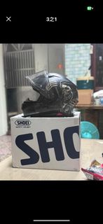 Shoei z8 絕版彩繪帽 尺寸XL 帽體無傷