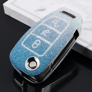 AUDI Q3 Women's Key Cover, Suitable for AUDI A3/A1/Q2L/S3/R8/Q7/Old A6/A6L, Flash Texture, Luxury Co