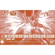 (Gundam Model) HG Seeds Destiny Heine Clear GUNDAM new HG GUNDAM