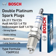 Bosch Double Platinum Spark Plug Single Pack Fit EA 211 TSI/CSS Audi A4/Q3 1.4 TSI Volkswagen Golf 1