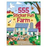 (kd) 555 Sticker Fun Farm Sticker Book