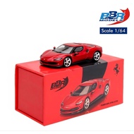 BBR MODELS BBRFER64006 Ferrari 296 GTB Rosso Imola