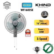 Khind 16 Inch Wall Fan with 3 Speed Kipas Angin Dinding 16" Murah 墙壁风扇 WF1602SE