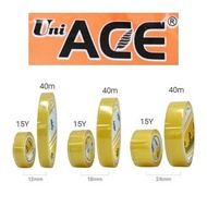 Uni Ace Stationery Tape 12mm | 18mm | 24mm x 15y & 40y