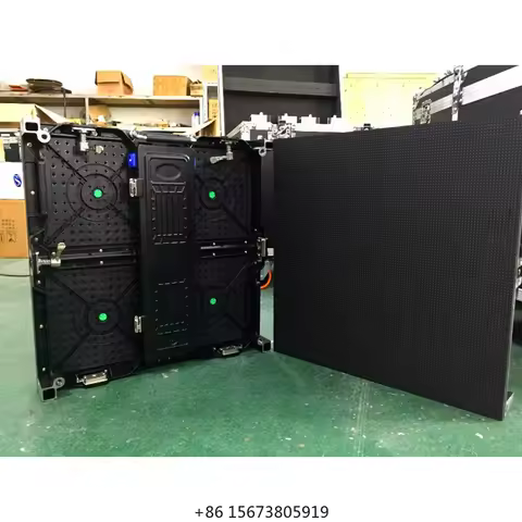 LED Matrix Panel P4.81 Indoor 500x500mm 104x104Pixel SMD2121 Full Color 3In1 Die-Casting Aluminum Ca