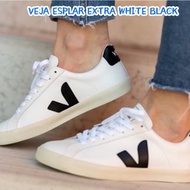 (Pre-order) 韓國代購 VEJA ESPLAR EXTRA WHITE BLACK 黑色小白鞋