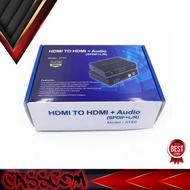 HDMI TO HDMI + OPTICAL SPDIF + RCA AUDIO EXTRACTOR CONVERTER ALAT PENGHUBUNG PS3 DVD PLAYER KE TV - 