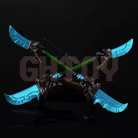 22cm/8.66in World of Warcrafts Game Peripheral Weapon Models Swords Halberds Metal Zinc Alloy Crafts