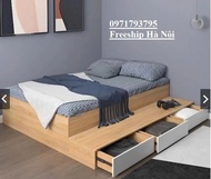 Giường Ngủ Gỗ MDF Thông Minh Hiện Đại KT 1m8x2m
