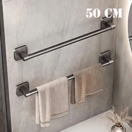 30-50cm Bathroom Towel Bar Towel Racks for Bathroom Wall Mounted Heavy Duty Hand Towel Holder Organi