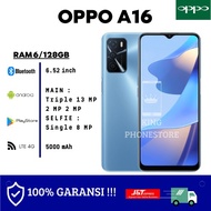 ready OPPO A16 RAM 6/128GB BERGARANSI 1 TAHUN