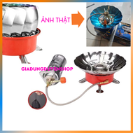 Bếp gas du lịch mini xếp gọn hợp kim thép cao cấpBẾP GA MINI DU LỊCH SIÊU NHỎ GỌN XẾP GỌN ĐƯỢC (CÓ C