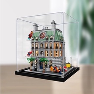 Transparent Acrylic Display Box For LEGO 76218 Marvel Sanctuary Handmade Model Storage Case Dustproo