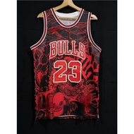 Embroidery Chicago Bulls #23 Michael Jordan MVP Jersey Basketball Jersey