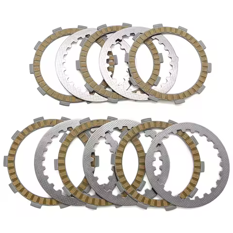 Motorcycle Clutch Friction Plates For Yamaha TZR125 2RK/3PC1/2/3 1987 1988 1989 1990-1992 1V1-16324-