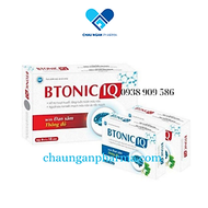 Bổ Não Ginkgo Với Đan Sâm Thông Đỏ BTONIC IQ BN Hộp 60 viên - Hoạt huyết dưỡng não