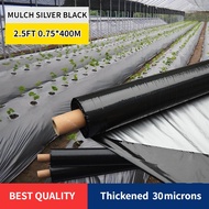 THICKENED Plastic Mulch 2.5ft 0.75M x 400M (1 roll) PLASTIC MULCHING HEAVY WEIGHT DUTY Plastic Mulch