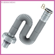 WMMB Upgrades PP Sink Drainage  with Odor Prevention Smooth Water Flows Sink Drain Tube 90Cm Fits Mo