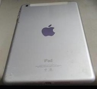 iPad A1455 銀色 故障機(螢幕玻璃完整，可開機 狀態如圖)