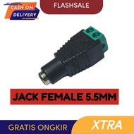 Jack Cctv Dc Female / Jack Dc Cewe Lampu Led Strip / Jack Pompa Dc