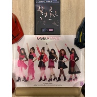 BNK48 x GSB Poster Government Savings Bank Limited Edition Sold With Exit x BNK48 Sticker Notebook S