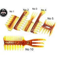 Original Yuespritty Men's entangled stylish retro combs 6 variations