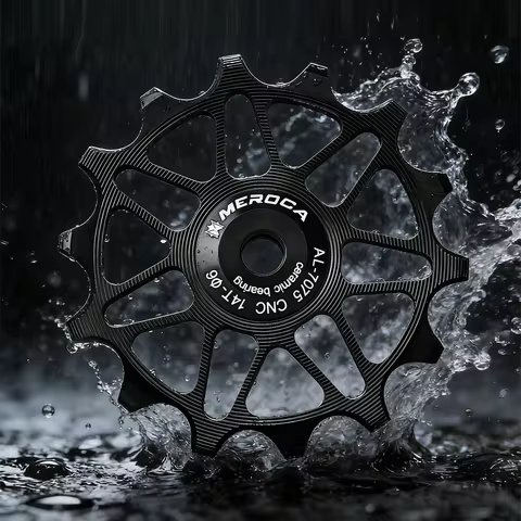12T 14T Bicycle Jockey Wheel Rear Derailleur Ceramic Pulley Road Bike Guide Roller For Shimano Sram 