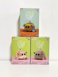 三盒 Fluffy Puffy - PUI PUI モルカー 天竺鼠車車 （BANDAI Figure 景品、包智郵站郵費）