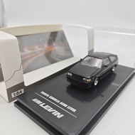 BBS1/64 โมเดลรถโลหะผสมจำลอง JDM สำหรับ Toyota AE86 ของเล่นตกแต่งรถยนต์ โมเดลรถ 1/64 ของเล่นสำหรับผู้