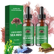 Generic Organic Sea Moss Liquid Drops - Sea Moss Drops Black Seed Oil & Irish Sea Moss, Organic Sea 
