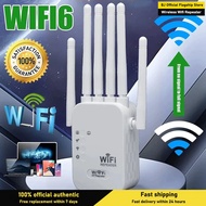 Wireless Wifi Repeater 6-Antenna Booster Range Extender Booster Internet 2.4G 4G Network Wifi Router