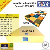 TERBARU! Kasur Busa lembaran busa royal foam density 16 kuning, busa