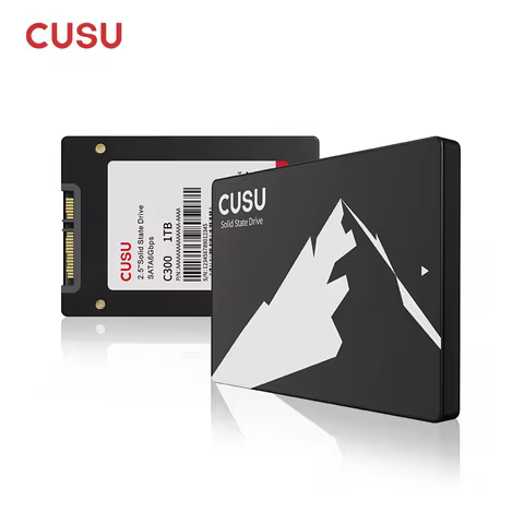 CUSU SSD 1TB 512GB 256GB 128GB SATA3 Hard Drive 2TB SSD SATA Solid State Disk for Laptop Desktop
