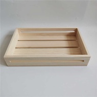 Handmade Soap Drying Soap Rack Small Size Soap Box Soap Tray Pine No Lacquer Soap Cool Soap Rack Sto