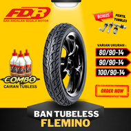 [READY COD] BAN FDR FLEMINO RING 14 / ( 80/90-14 / 90/90-14 / 100/90-14 ) BAN FDR TUBELESS TUBLES RING 14 / BAN FDR TUBLES RING 14 / BAN MOTOR MATIC MIO VARIO BEAT SPACY SCOOPY
