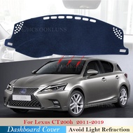 Dashboard Cover Protective Pad for Lexus CT200h 2011~2019 CT 200 200h F Sport Car Accessories Dash B