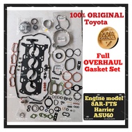 100% ORIGINAL TOYOTA FULL OVERHAUL GASKET SET HARRIER ASU60 ENGINE 8AR-FTS
